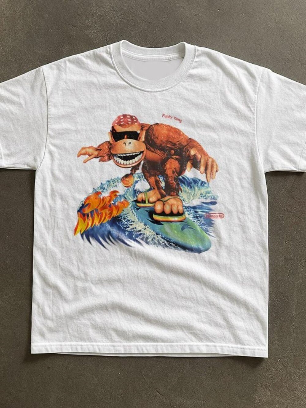 Funky Kong Surf Black T-shirt